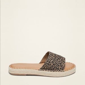 Leopard Sandals